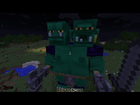 Видео: Minecraft Выживание с модом Mo Creatures#1 - Битва с Огром
