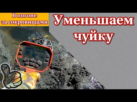 Видео: уменьшение чувствительности на замусоренном пляже наглядно