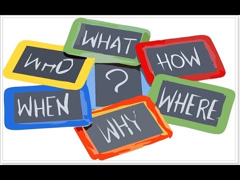 Видео: Learn question words in English. Вопросительные слова в английском языке.#questionwords