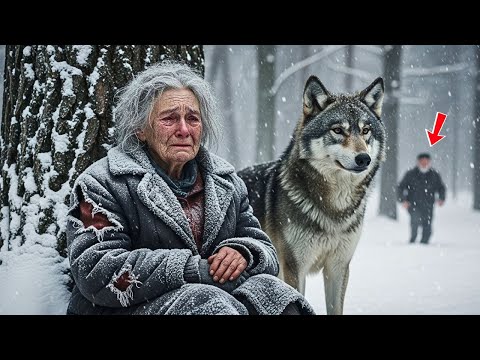 Видео: Волчица пришла к старику просить спасти детёныша — и случилось невероятное