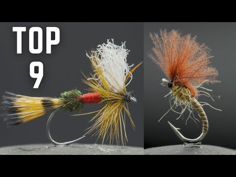 Видео: ТОП-9 сухих мушек, на которые можно поймать БОЛЬШЕ рыбы!