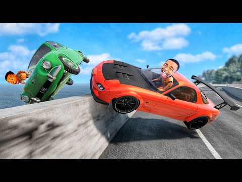 Видео: Смешные моменты с Mazda RX-7 🤣 - [BeamNG.Drive]