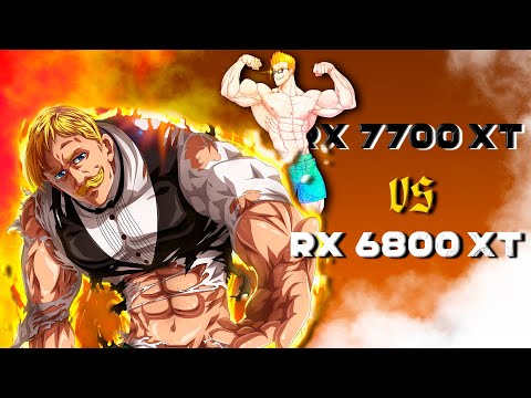 Видео: СРАВНЕНИЕ ВИДЕОКАРТ AMD | RX 6800 XT vs RX 7700 XT