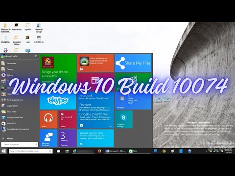 Видео: Установка Windows 10 Build 10074