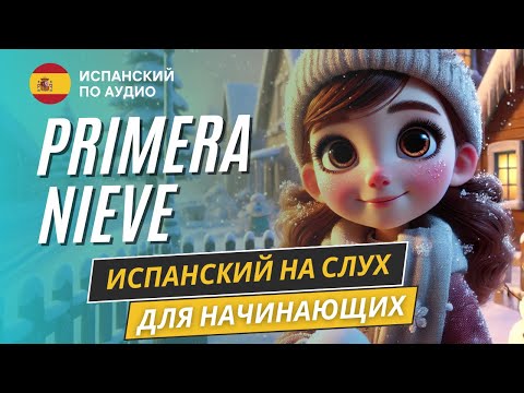 Видео: Рассказ для изучающих испанский "Первый снег"