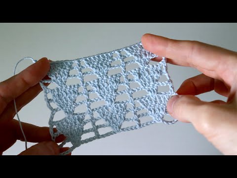 Видео: АЖУРНЫЙ УЗОР КРЮЧКОМ ДЛЯ ЛЕТА.