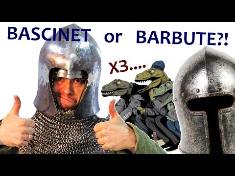 Видео: Барбют или бацинет? Цельнокованный или сварной? Часть 1.1