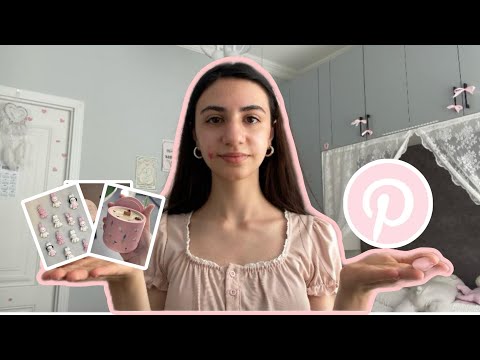 Видео: ПОВТОРЯЮ ИДЕИ ИЗ PINTEREST✨ /повторяю разные штучки с pinterest 🌺/брелки из глины 🌷/светильник 💨