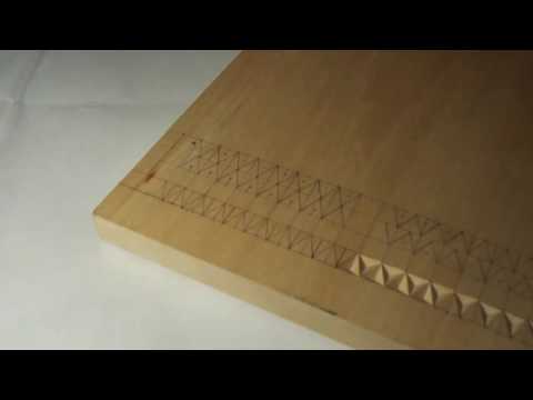 Видео: Геометрическая резьба по дереву. Урок 1 (geometric wood carving)