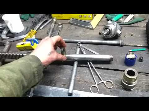 Видео: Ремонт рулевой рейки, Toyota carina