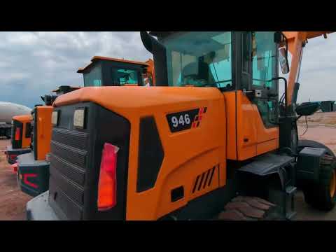 Видео: Фронтальные погрузчики из Китая. Обзор в Кыргызстане. 