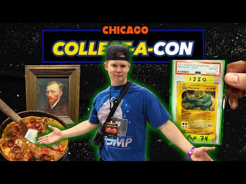 Видео: НЕВЕРОЯТНЫЙ ОПЫТ COLLECT-A-CON В ЧИКАГО — ТОЧКА ЗРЕНИЯ ПРОДАВЦА ПОКЕМОНОВ И ВИДЕОБЛОГ ЧИКАГО