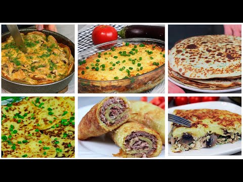 Видео: Мои любимые рецепты из картофеля. Сразу 6 блюд из картошки
