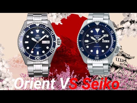 Видео: 79. Orient VS Seiko / Orient - топ? / Seiko / Orient