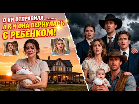 Видео: Семья отправила «бесплодную дочь» к ранчеру ради шутки… но она вернулась с ребёнком на руках!