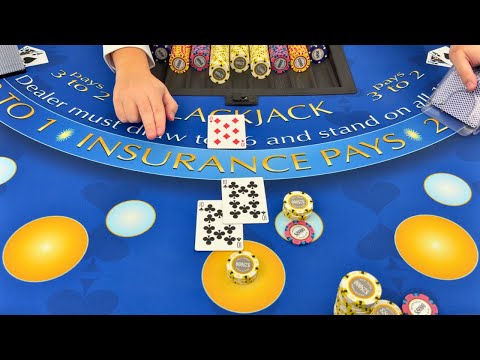 Видео: Я выиграл 300 000 долларов на двух бонусных ставках 30:1 на идеальную пару в блэкджеке в сеансе к...
