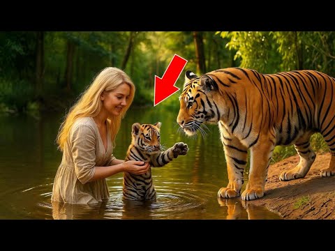 Видео: Девушка спасла тигрёнка. То, как отреагировала тигрица - НЕВЕРОЯТНО!