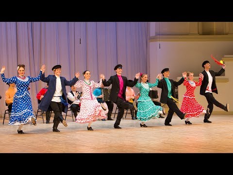 Видео: Старинная городская кадриль. Балет Игоря Моисеева.