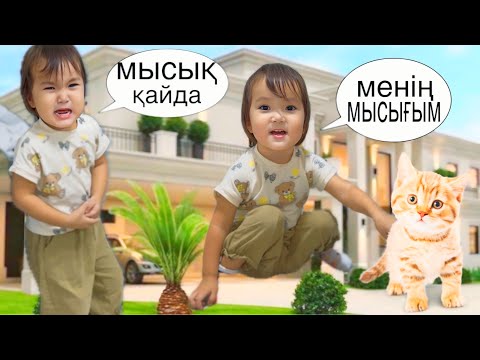 Видео: АПТАЛЫҚ ВЛОГ😍.МЫСЫҒЫМ ҚАЙДА😿😎#challenge #vlog 