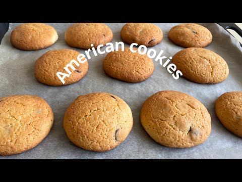 Видео: American cookies. Американские печенья. Самый легкий и вкусный рецепт.