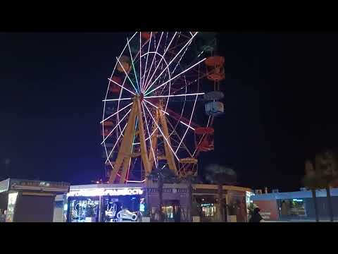 Видео: Алушта сегодня 2025/Вечером по улице Горького/14 ноября 2025