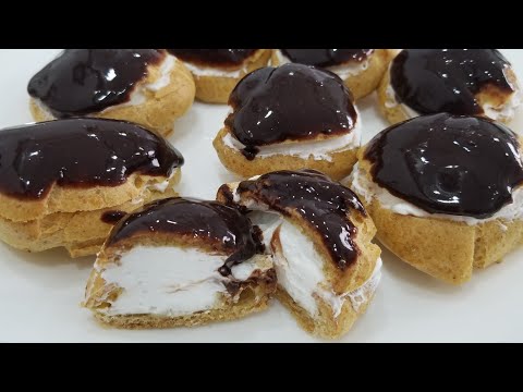 Видео: Цельнозерновые профитроли/whole grain profiteroles