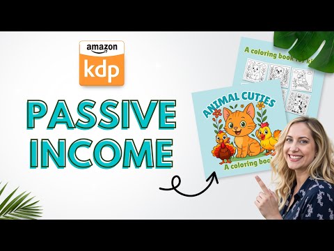 Видео: Как создать и опубликовать раскраску на Amazon KDP (руководство по Canva)