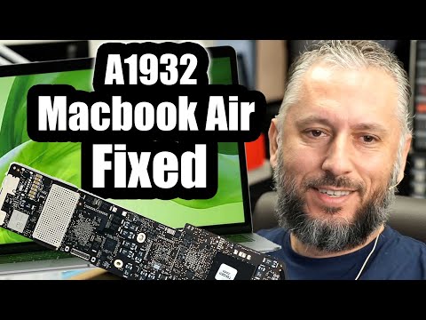 Видео: Macbook Air 1932 года выпуска сломался из-за хлопка. Что пошло не так? Нет питания. Ремонт.