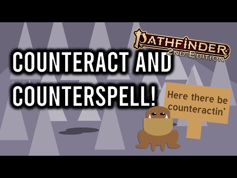 Видео: Pathfinder 2e: Противодействие и контрзаклинание за 7 минут или меньше