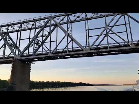 Видео: Перегон теплохода.  Кострома - Рыбинск. День третий.