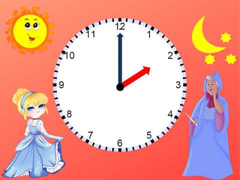 Видео: Визначаємо час за годинником