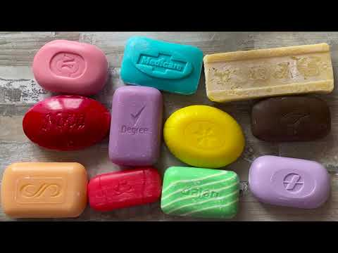 Видео: ASMR Soap cutting | Soap Carving|Резка мыла  | ASMR