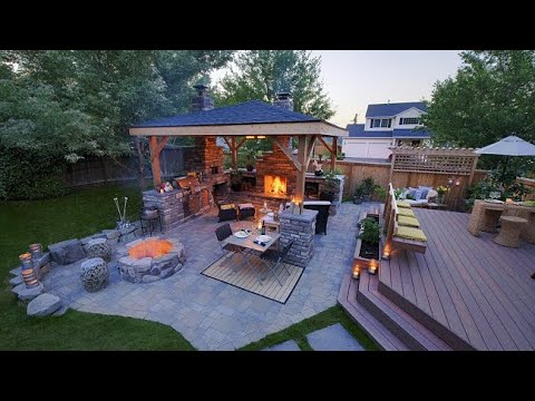 Видео: Лучшие барбекю/идеи зоны барбекю/barbecue area