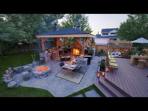 Видео: Лучшие барбекю/идеи зоны барбекю/barbecue area