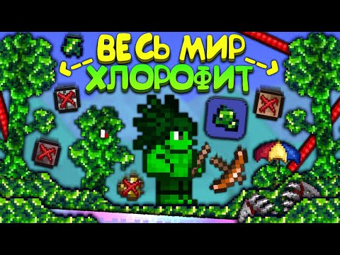 Видео: Я Прошёл Terraria В МИРЕ ИЗ ХЛОРОФИТА ! (Полное прохождение террарии) | Террария