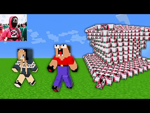 Видео: 🌊ЦУНАМИ ИЗ ИГРЫ В КАЛЬМАРА В МАЙНКРАФТ! | Глазастая Морда Minecraft