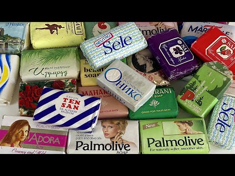 Видео: Retro Soap Unpacking #2 🧼📦 ASMR No Talking. Распаковка ретро мыла. Мыло СССР.  Satisfying video