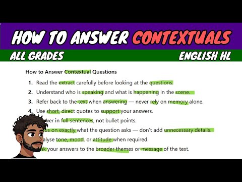Видео: Как отвечать на контекстные вопросы | English HL