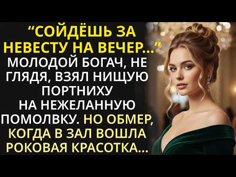 Видео: Молодой богач взял нищую портниху на светский раут. И обмер, когда в зал вошла роковая красотка...