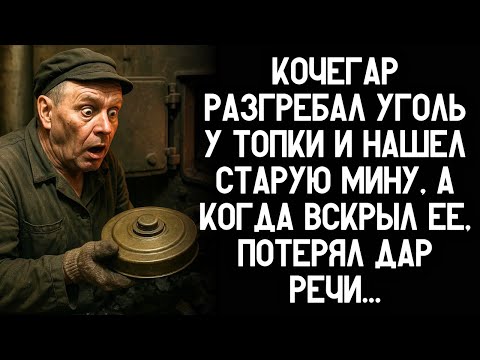 Видео: Кочегар разгребал уголь у топки и нашел старую мину, а когда вскрыл ее, потерял дар речи...
