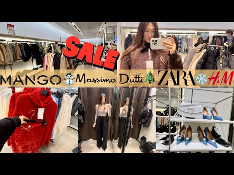 Видео: Шопинг влог : Скидки / Massimo dutti / Mango / ZARA / HM / находки и примерка