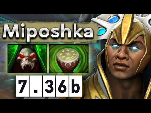 Видео: Мипошка на новом Чене! - Miposhka Chen 7.36 DOTA 2