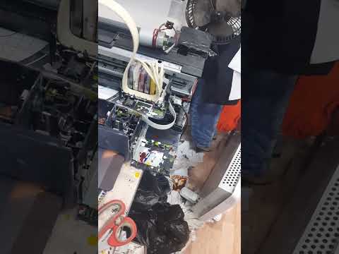 Видео: epson l18050 замедляется? смазка + обдув? замена мотора?