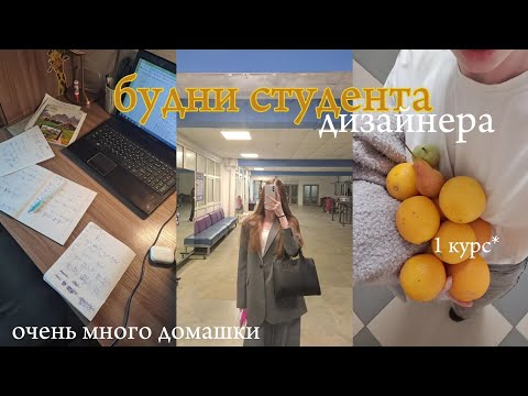 Видео: vlog//будни студента//1 курс, много домашних, много апельсинов