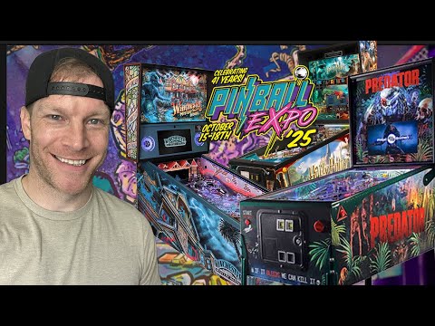 Видео: Pinball Expo 2025 — какой производитель пинболов стал королем!?