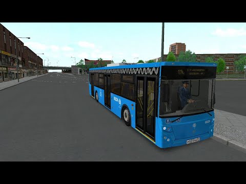 Видео: Автобус № 114к в ОМСИ 2 с новым информатором