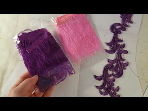 Видео: "Сирень в цвету" - купальник для ХГ! Часть 1. "Violet blossoms" - leotard for RG. Part 1.