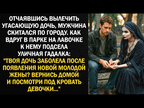 Видео: Отчаявшись вылечить угасающую дочь, мужчина скитался по городу. Как вдруг в парке к нему подсела...