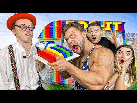 Видео: Самый Сильный Человек В Мире VS Злой Продавец Поп Ит !