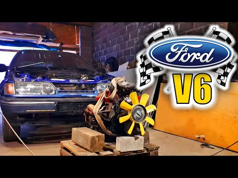 Видео: Ford Scorpio V6 Разбор двигателя